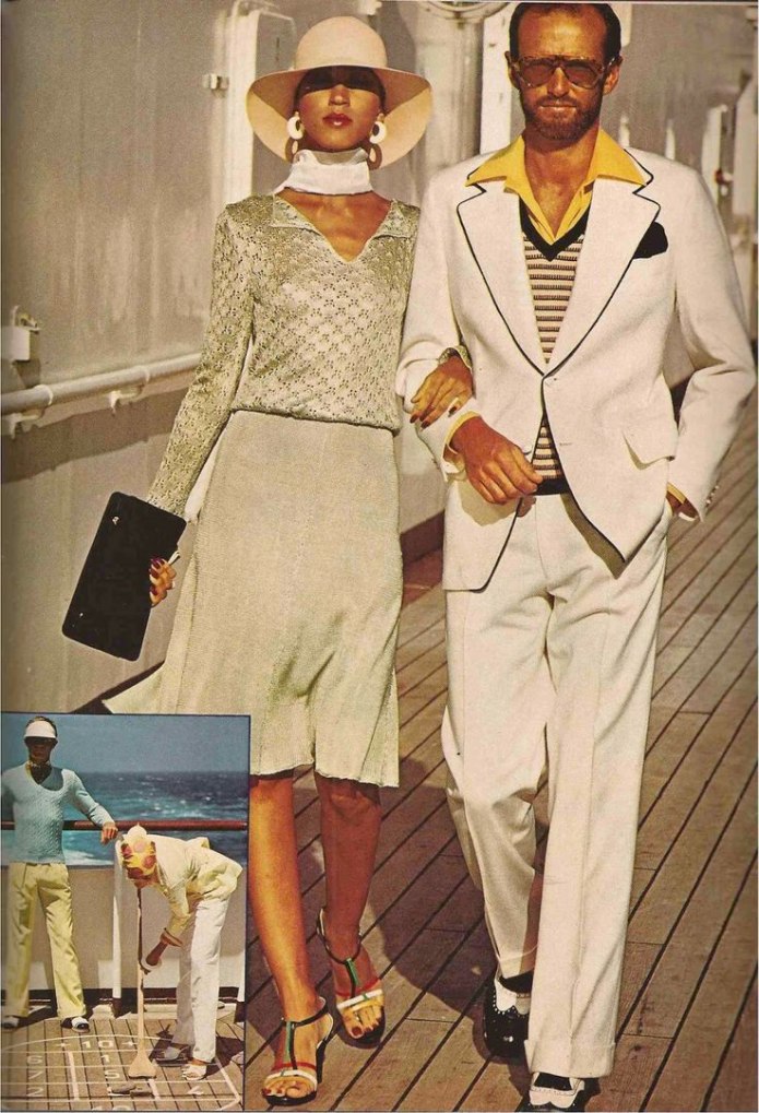 Мужская мода 1970х годов Англия