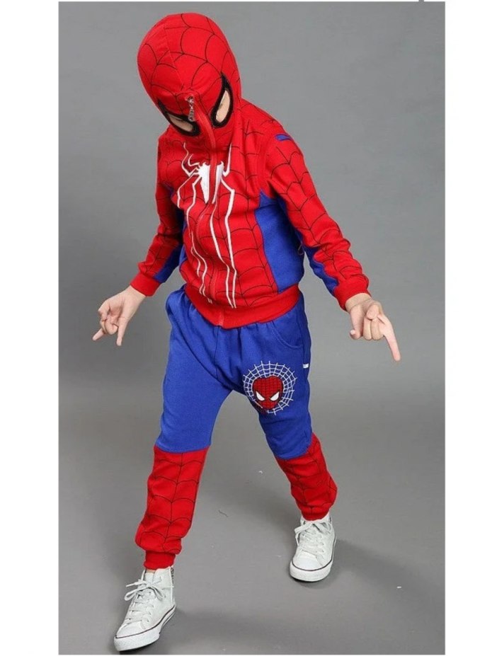 Spider man Hoodie 2 человека