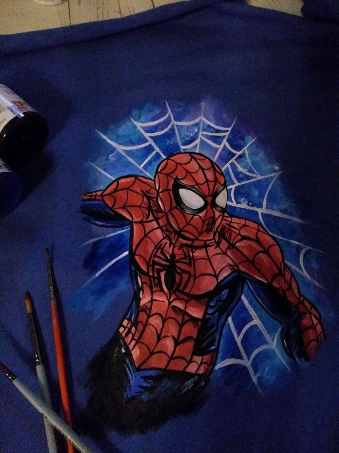 Толстовка Spider man