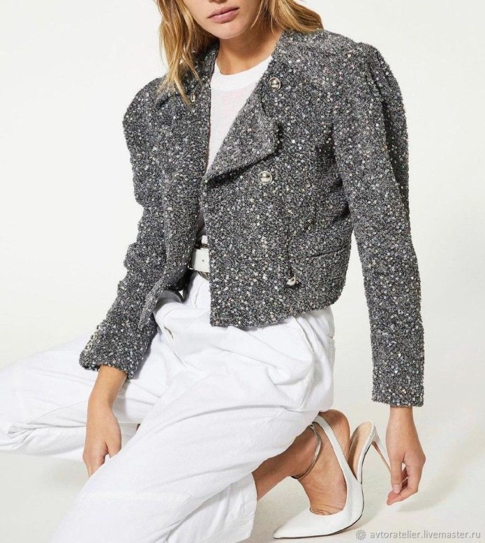 Твидовый жакет Esprit
