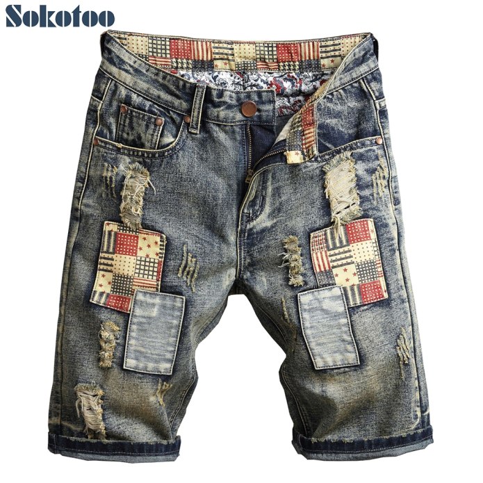 Ripped Denim authentic шорты мужские