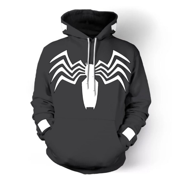 Мужская толстовка 3d Venom XL