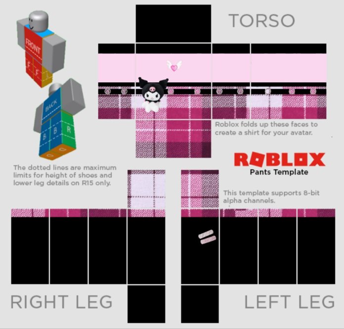 Roblox t-Shirt для девочек одежда