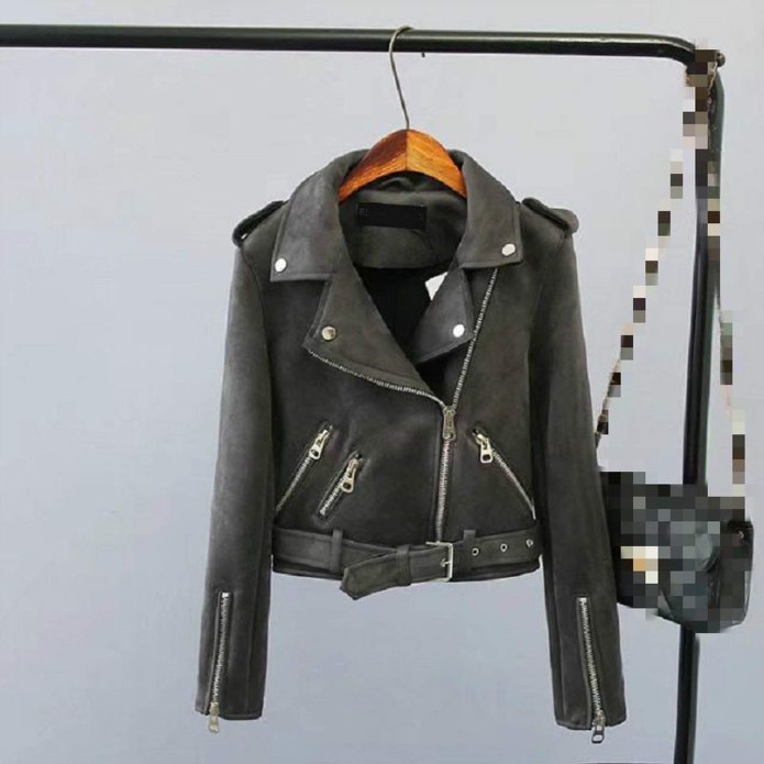 Замшевая косуха Zara 2021
