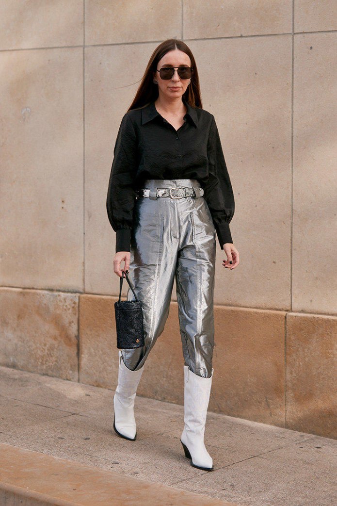 Сапоги Zara болотные стритстайл