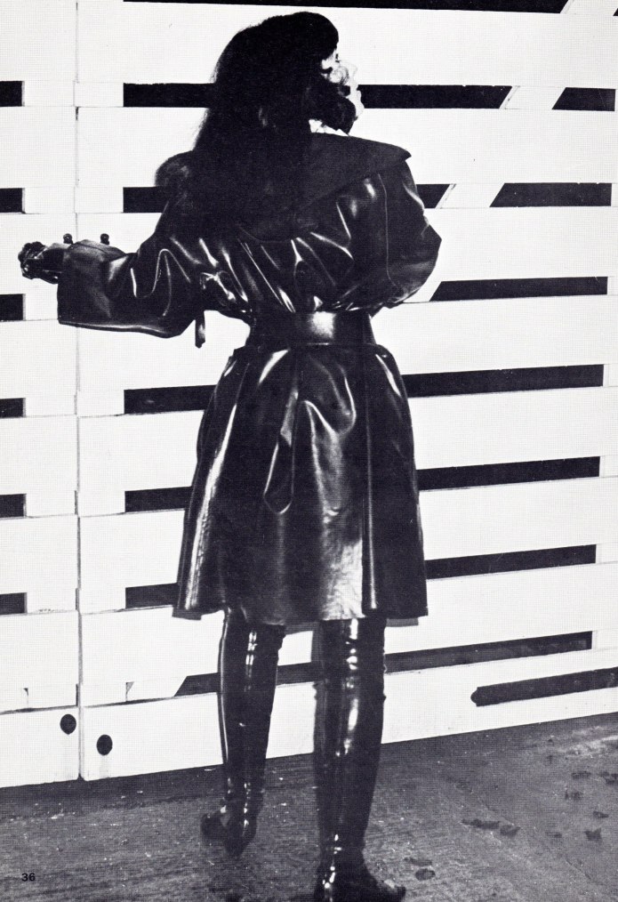 Shiny Brilliant Raincoat PVC