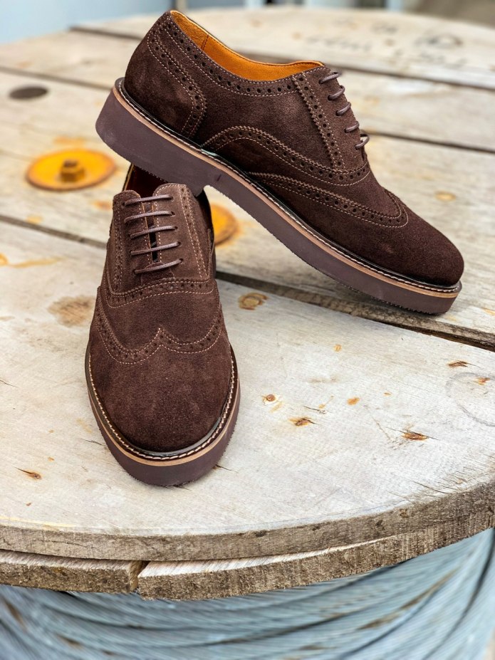 Броги guess замшевые