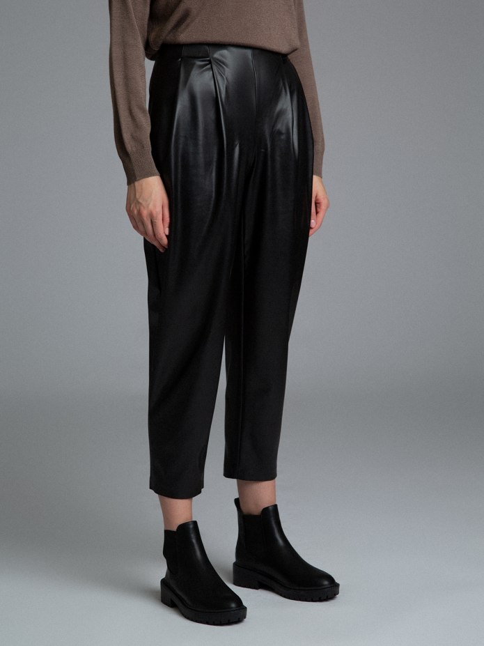 La Redoute кожаные брюки