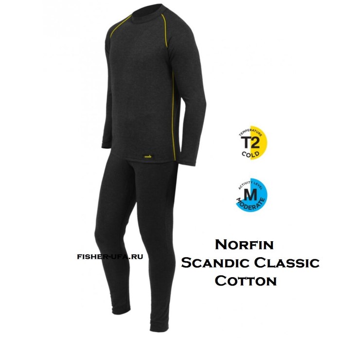 Термобельё мужское Scandic Classic Cotton Norfin