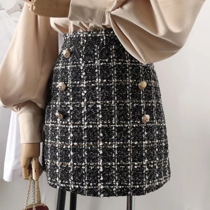 Юбка из твида Chanel