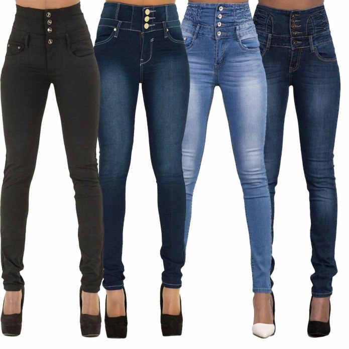 Джинсы skinny High Waist