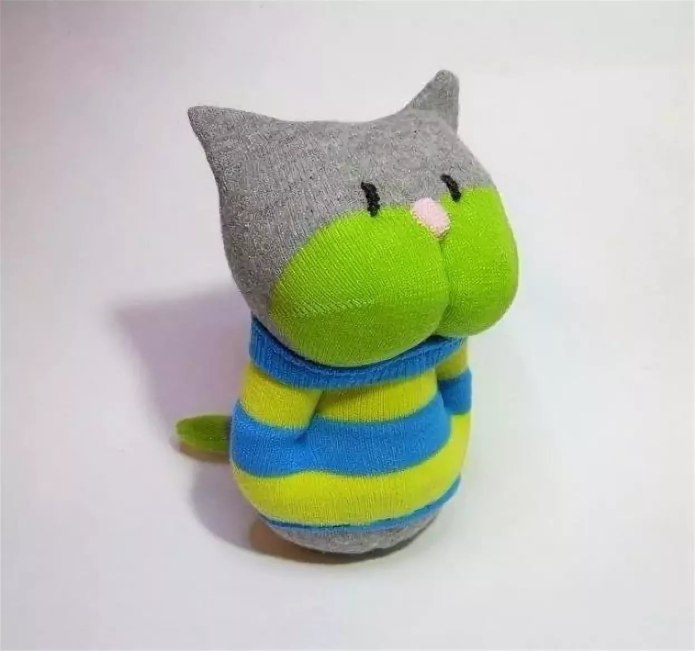 Мягкая игрушка из носка