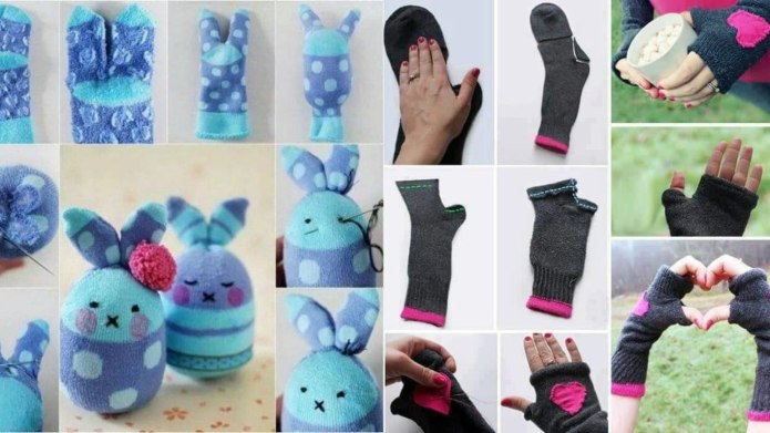 Самодельная игрушка из носка