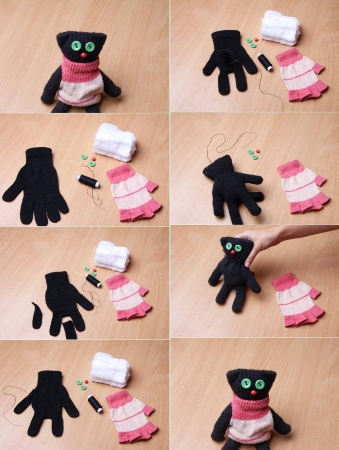Игрушки из носков