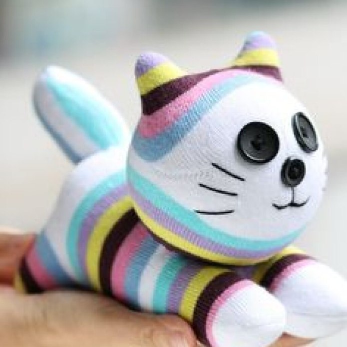 Мягкая игрушка из носка