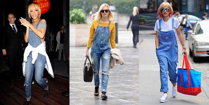 Джинсовый комбинезон Street Style