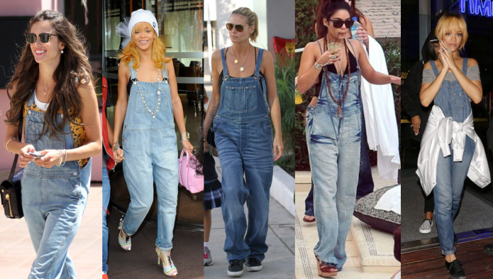 Джинсовый комбинезон Street Style