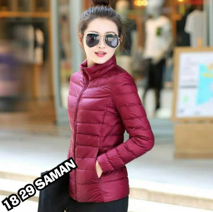Куртка Stand Collar Cotton Jacket women