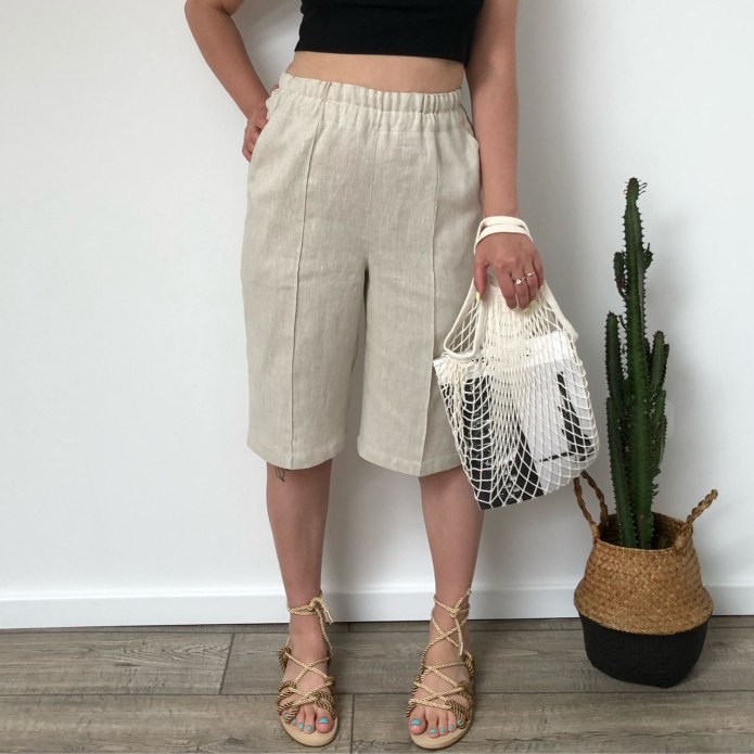 Шорты льняные MAXMARA