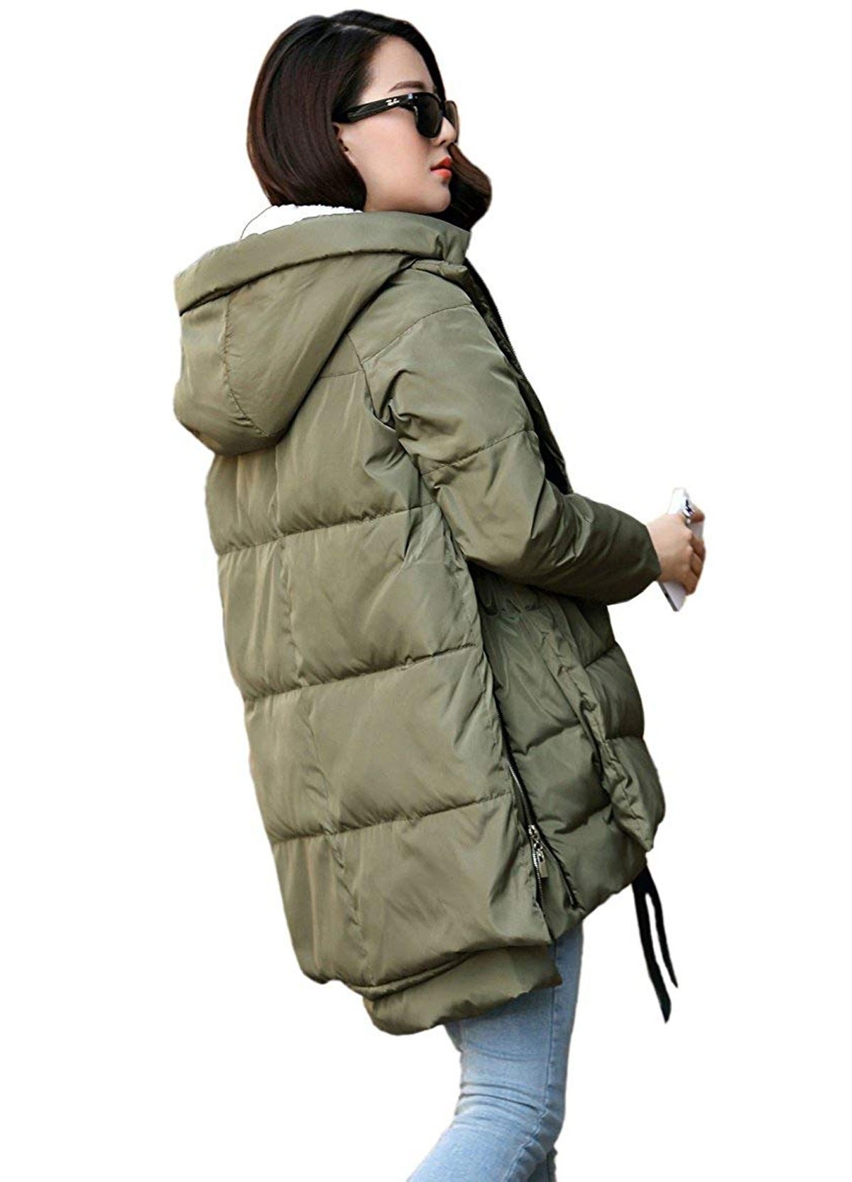 Куртка мешок женская зимняя