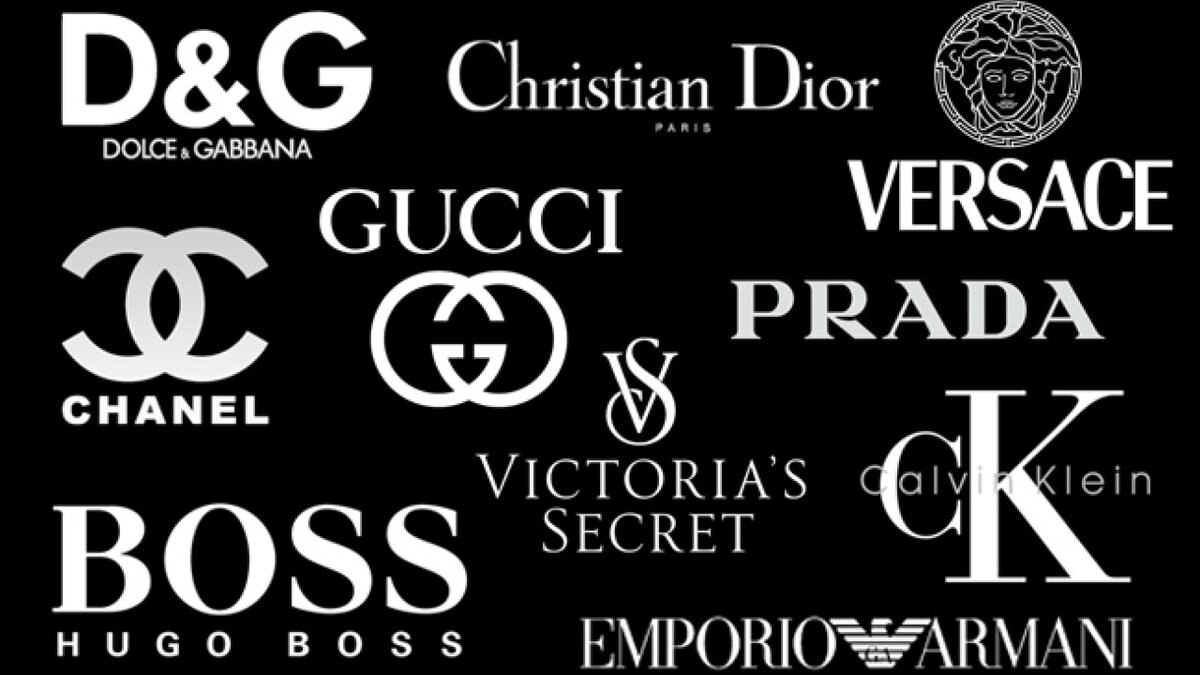Эмблемы Мировых брендов одежды