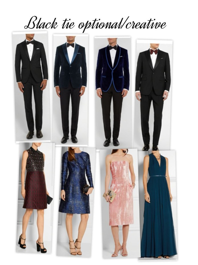 Black Tie Creative дресс код для женщин