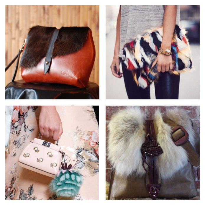 Меховая сумка Fendi