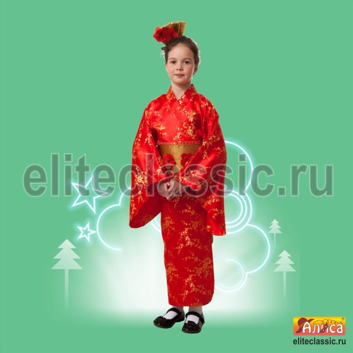 Маскарадный костюм японка