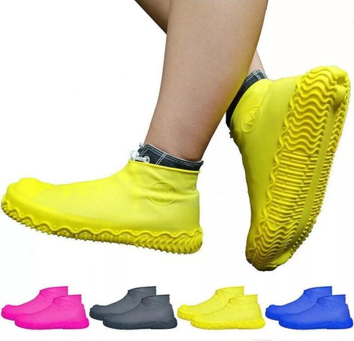 Силиконовые бахилы Waterproof Silicone Shoe Cover