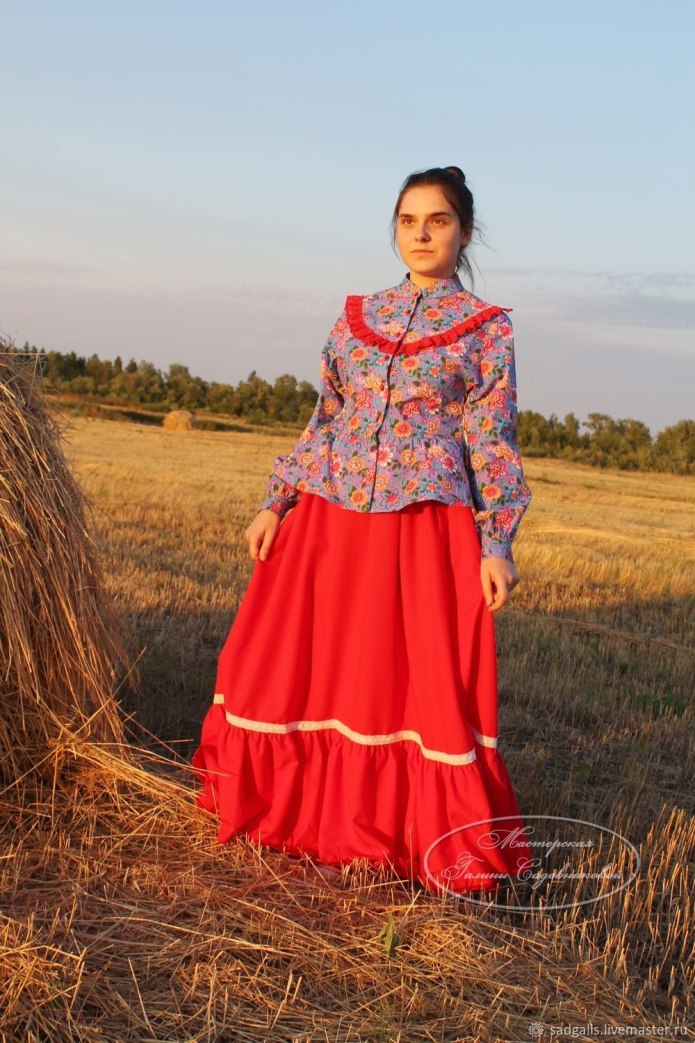 Костюм казачки женский