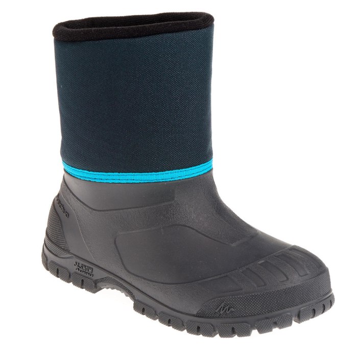 Сапоги водонепроницаемые детские Arpenaz 100 warm Quechua
