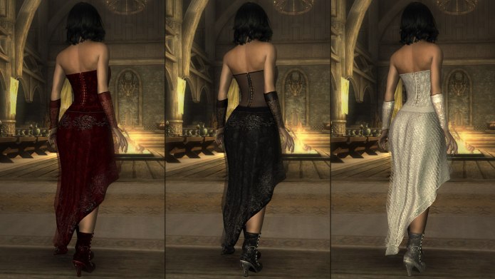 Skyrim моды Nini Lady Dress
