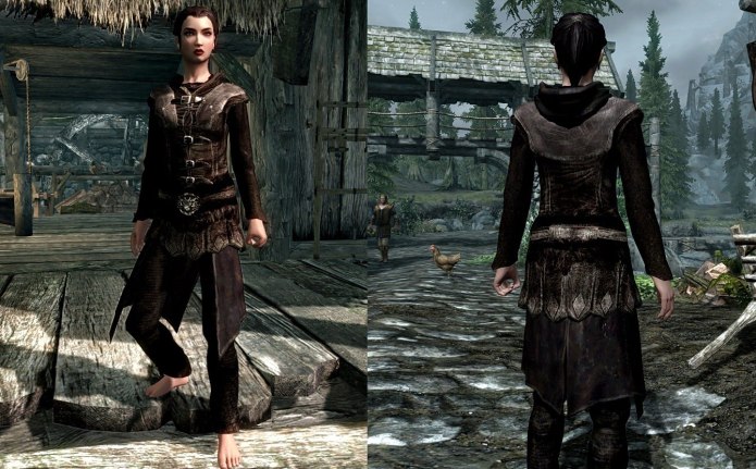 Tes 5 Skyrim одежда