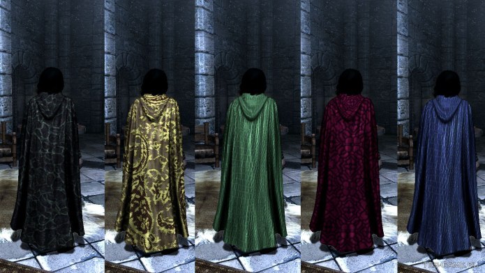 Skyrim se накидка