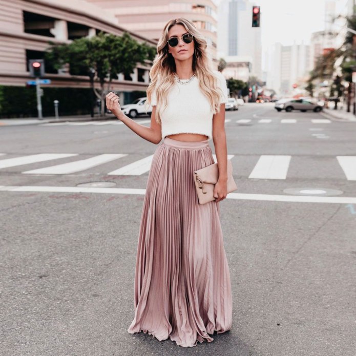 Юбка плиссе Street Style