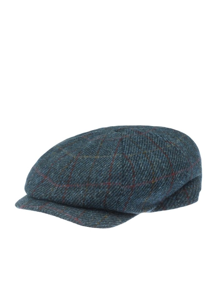 Harris Tweed кепка восьмиклинка
