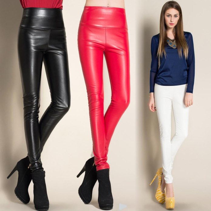 Кожаные штаны Zara 2020