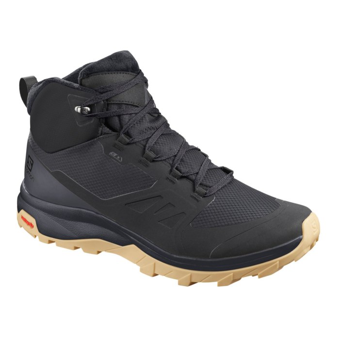 Ботинки Salomon OUTSNAP CSWP Black/ebony/gum1a