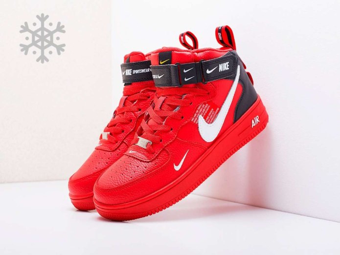 Nike Air Force 1 07 Mid lv8 Red