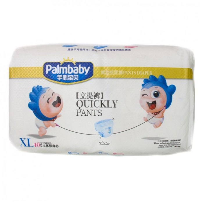 Palmbaby трусики от 12 кг, XL 40 шт