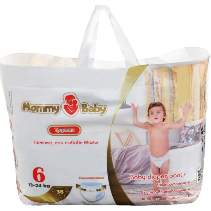 Mommy Baby трусики 6 (13-24 кг) 38 шт.