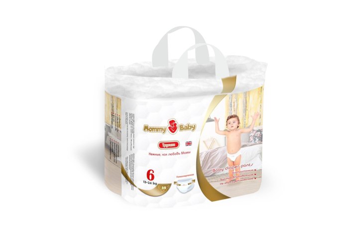 Подгузники для детей Baby mom (4-9 кг)