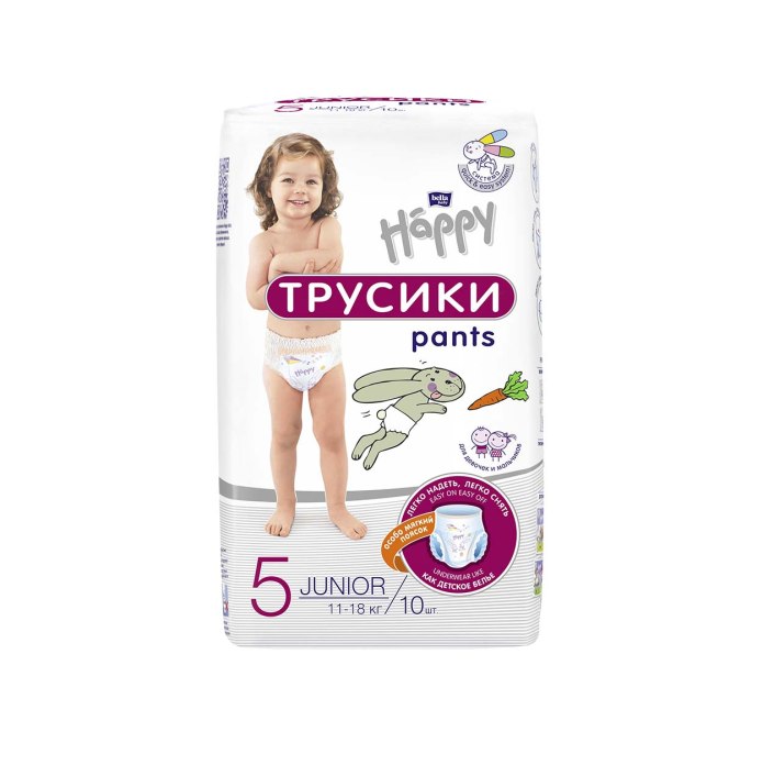 Подгузники трусики 5 Хэппи Бэлла
