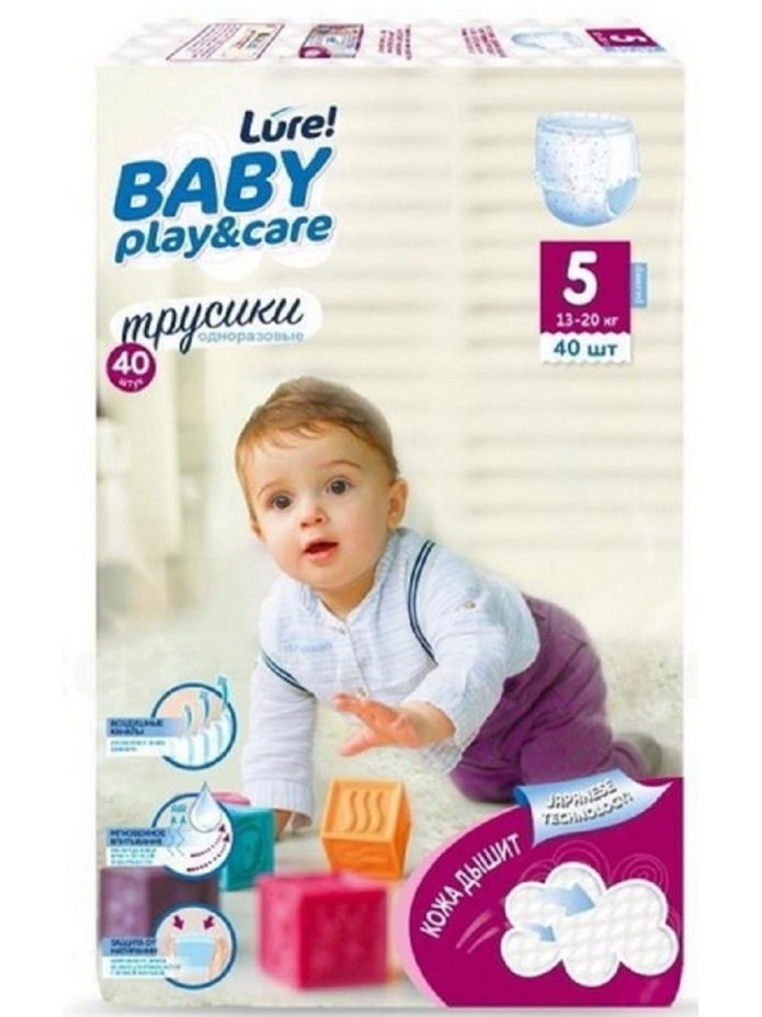 Подгузники трусики Lure Jambo Pack 4/l