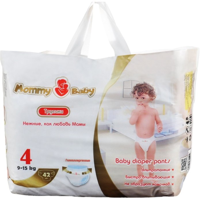 Mommy Baby трусики 4 (9-15 кг) 42 шт.