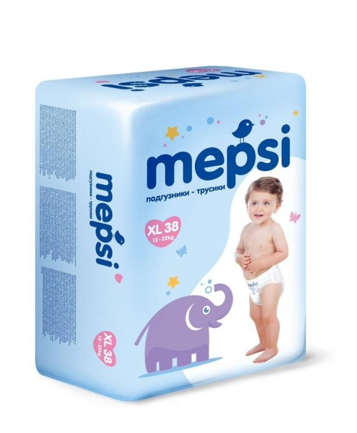 Mepsi трусики XL (12-22 кг) 19 шт.