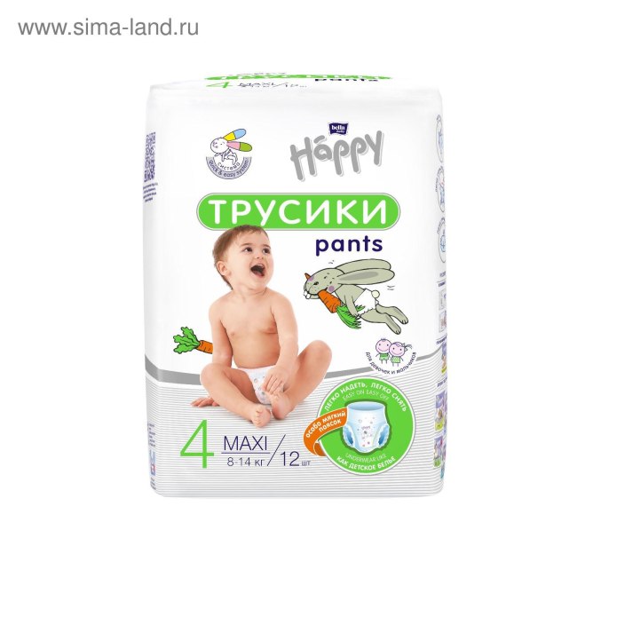 Подгузники трусики 5 Хэппи Бэлла