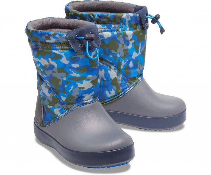 Зимние сапоги Crocs Kids’ Crocband LODGEPOINT Boot
