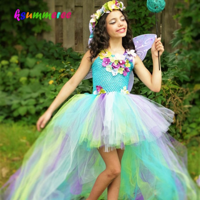 Костюм цветочной феи для девочки