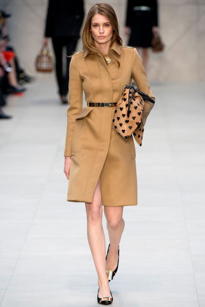 Burberry Prorsum модели девушки